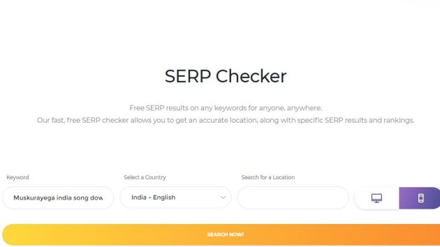 AccuRanker - SERP Checker